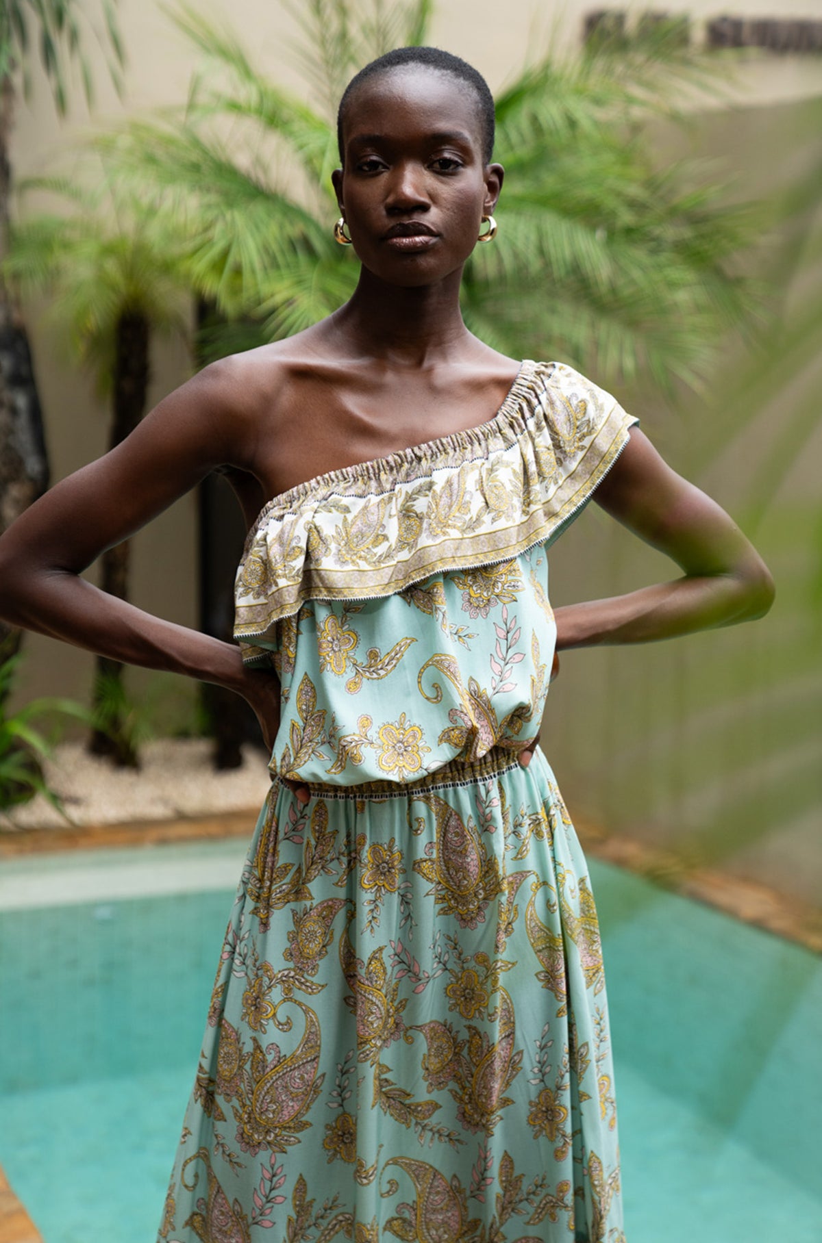 Lily Top | Amalfi Paisley