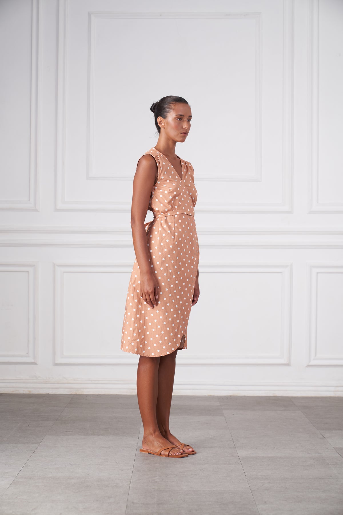 Lola Midi Wrap Dress | Coco Dot