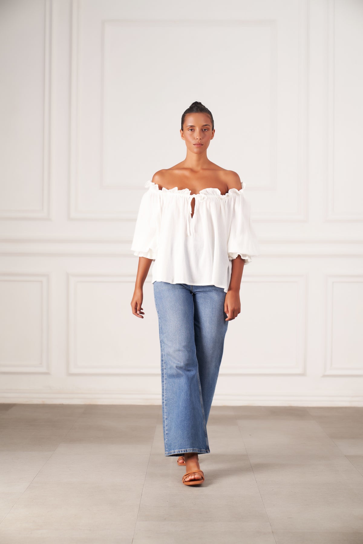 Emmaline Blouse | White