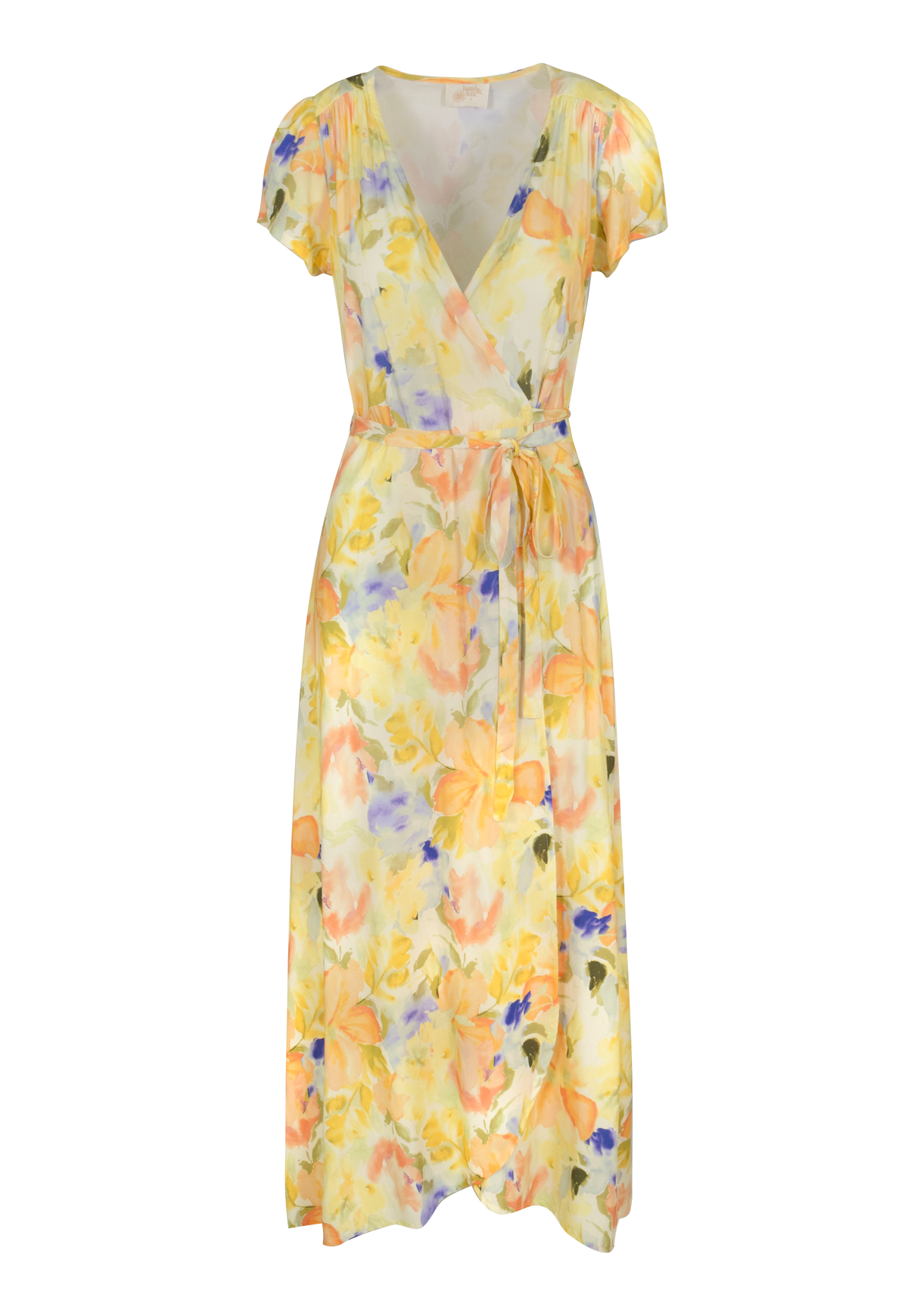 Alexa Maxi Wrap Dress | Midsummer Blooms