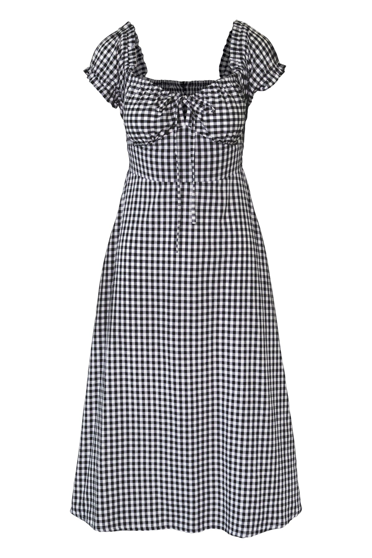 Selena Midi Dress | Gingham