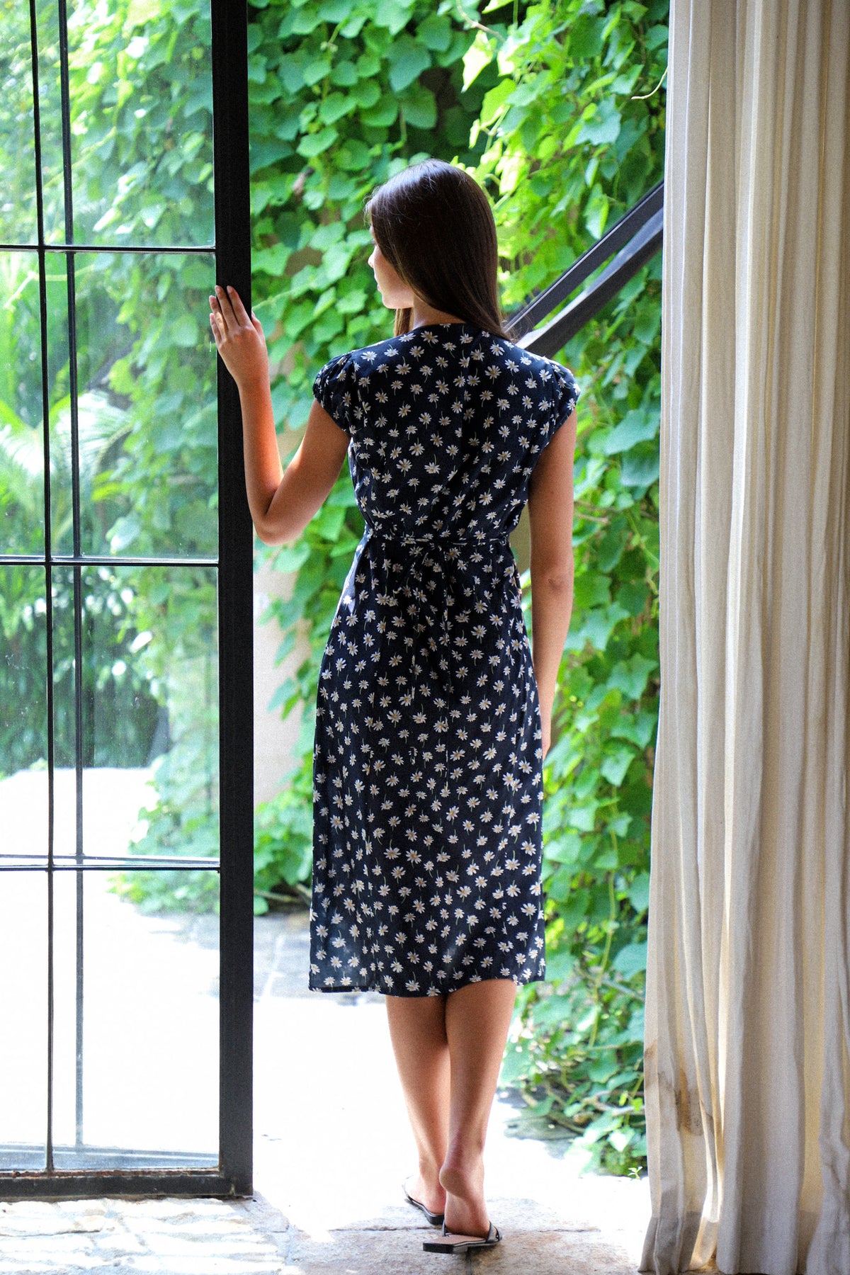 Alaia Midi Wrap Dress | Daisy