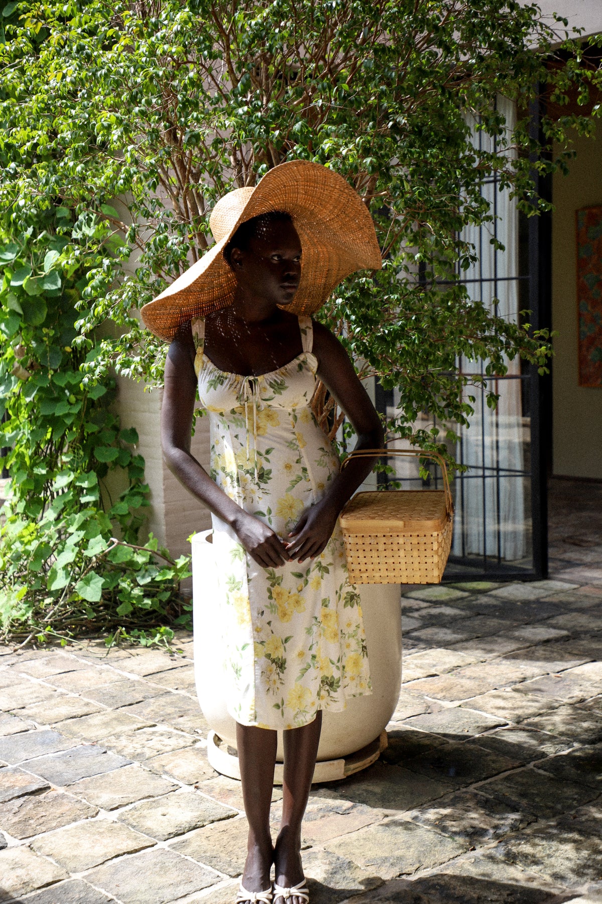 Eloise Midi Dress | Cottage Garden