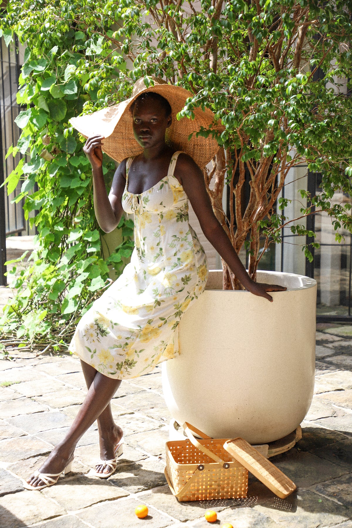 Eloise Midi Dress | Cottage Garden