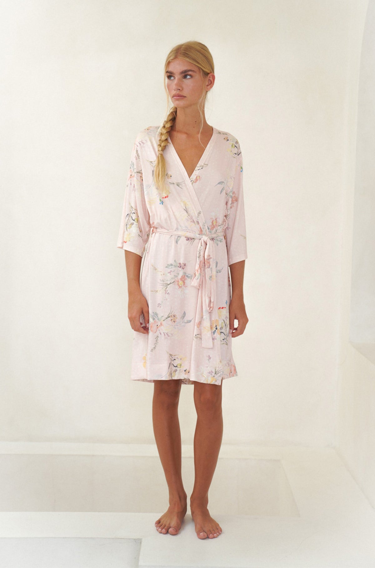 Olivia Robe | Secret Garden Blush