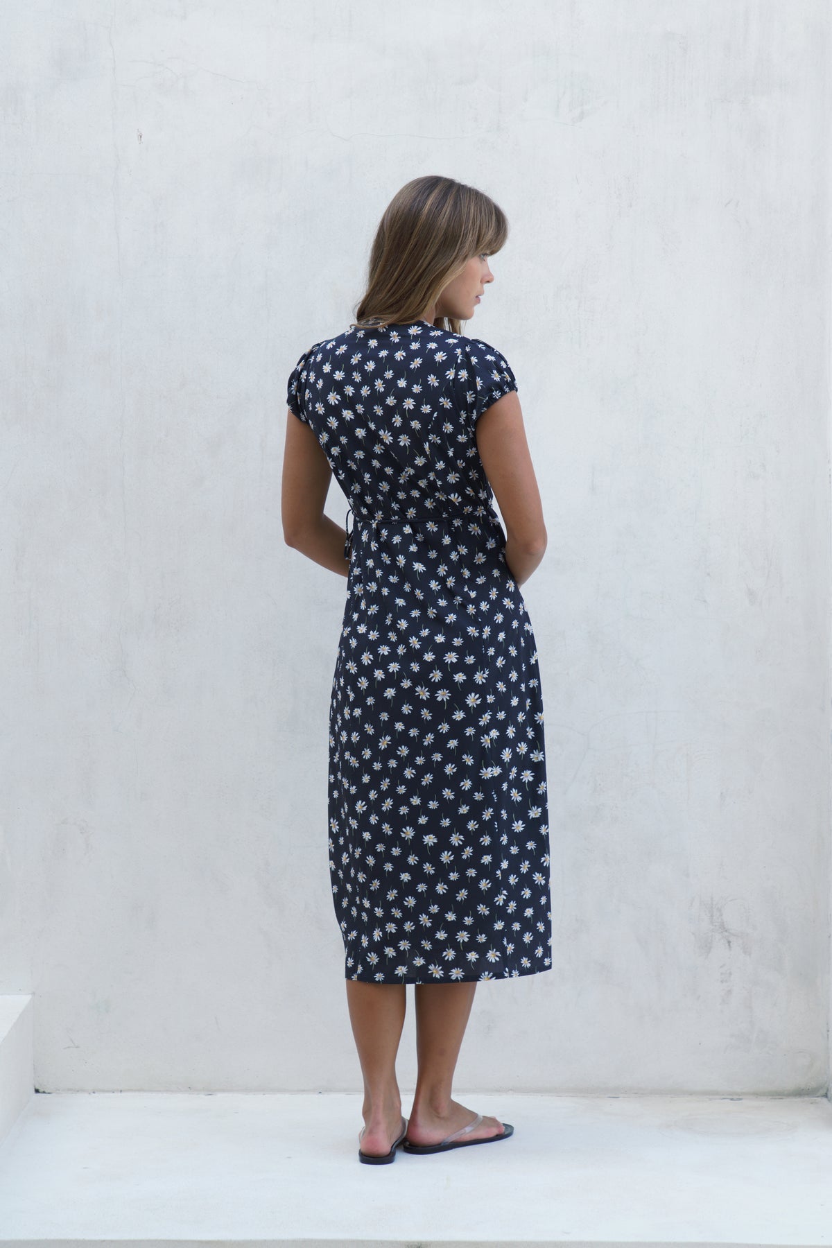 Alaia Midi Wrap Dress | Daisy