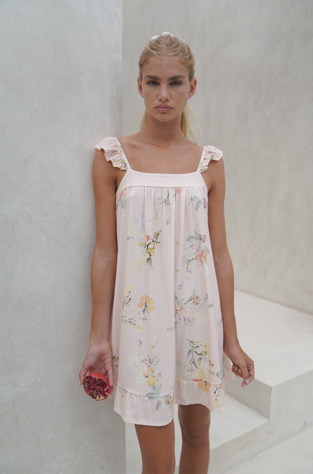 Celine Mini Dress | Secret Garden Blush