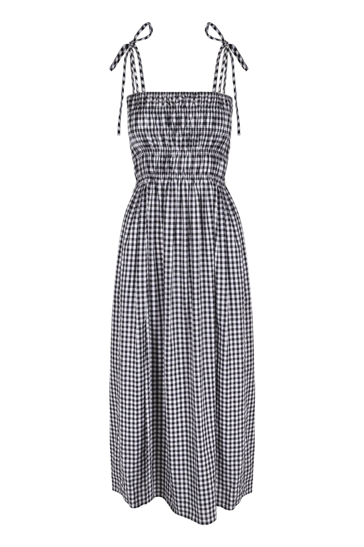 Amalfi Maxi Dress | Gingham