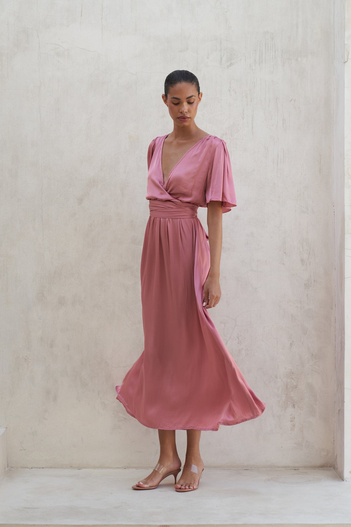 Marlowe Maxi Dress | Berry Rose