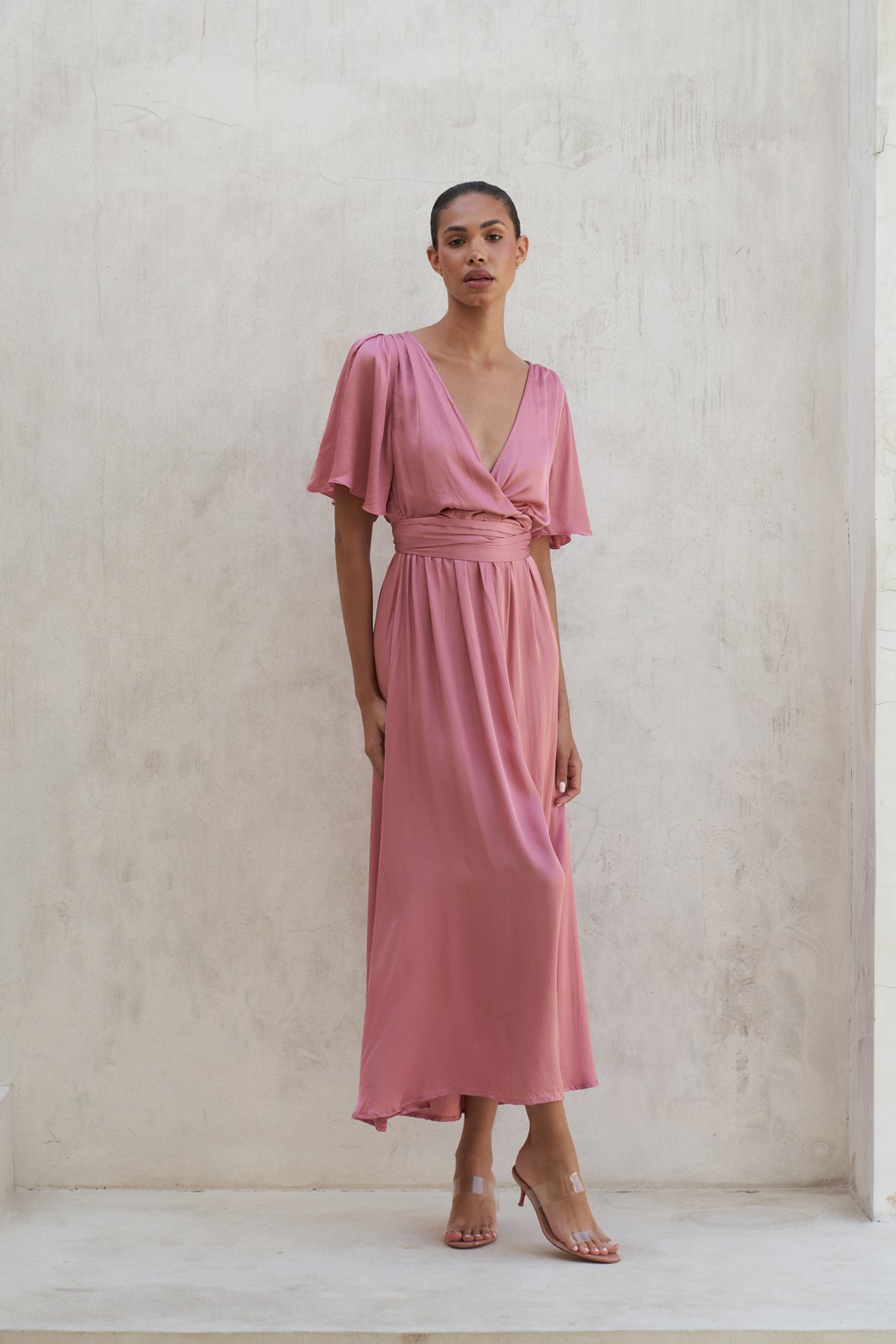 Marlowe Maxi Dress | Berry Rose