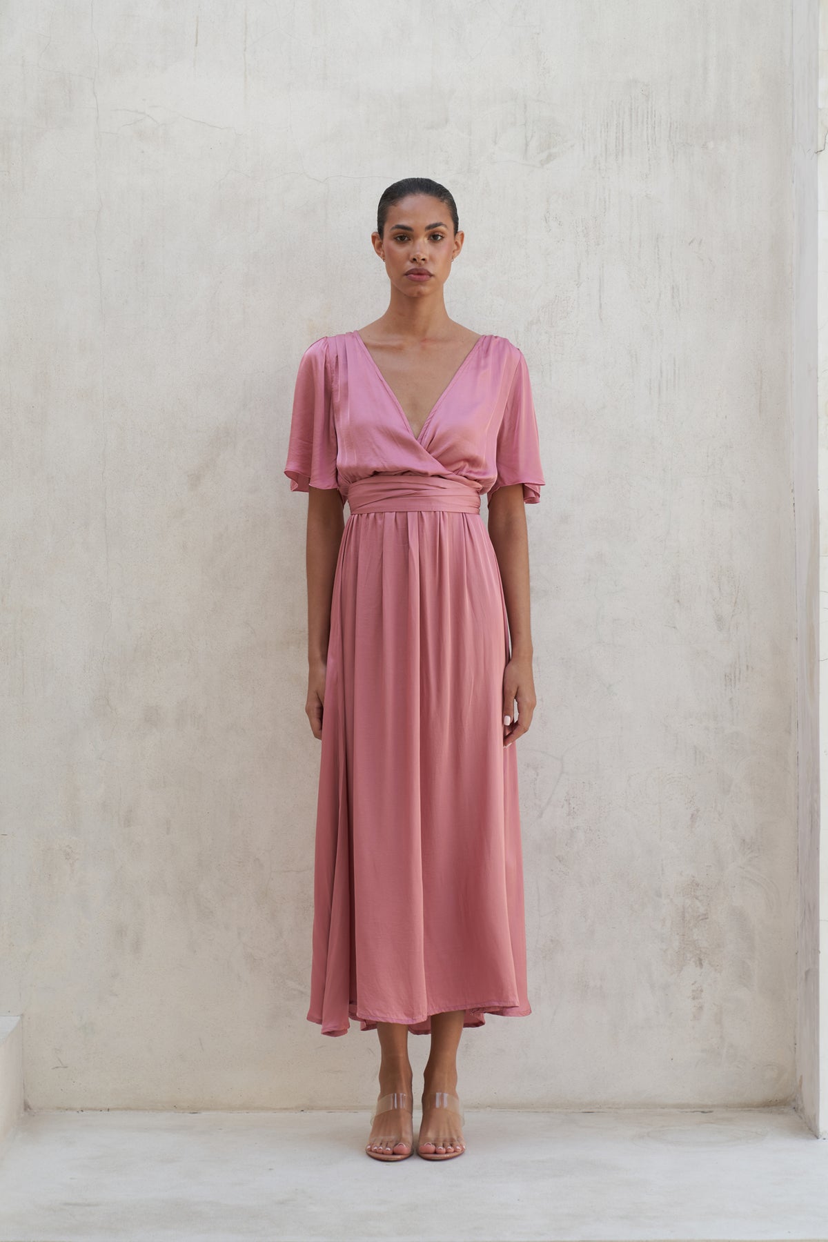 Marlowe Maxi Dress | Berry Rose