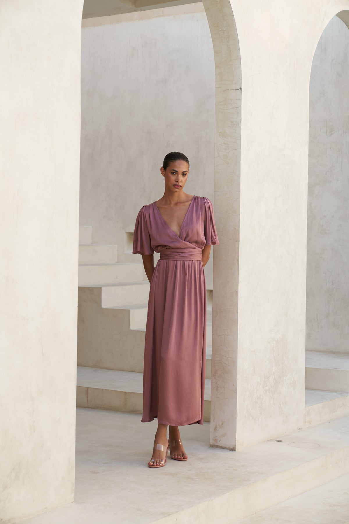Marlowe Maxi Dress | Mauve