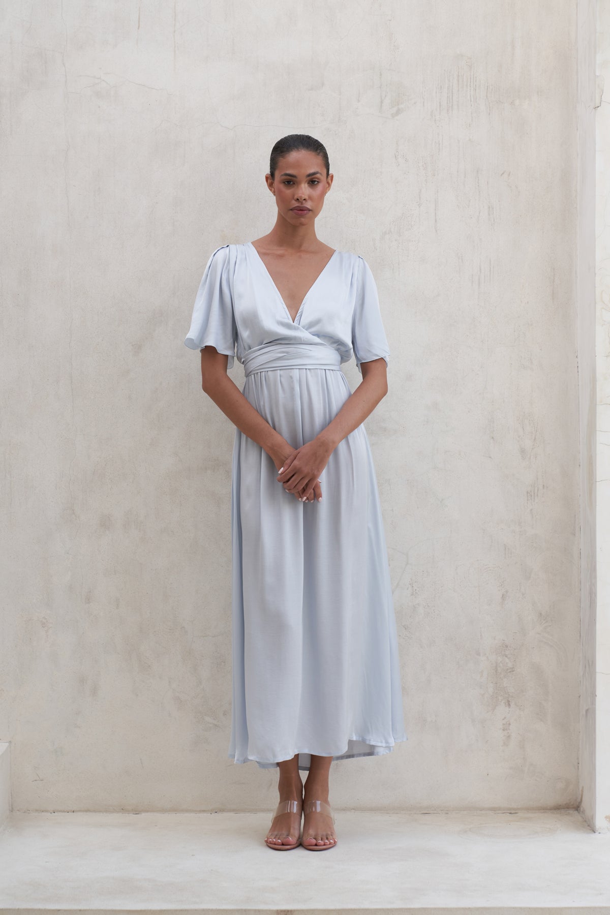 Marlowe Maxi Dress | Pearl Blue