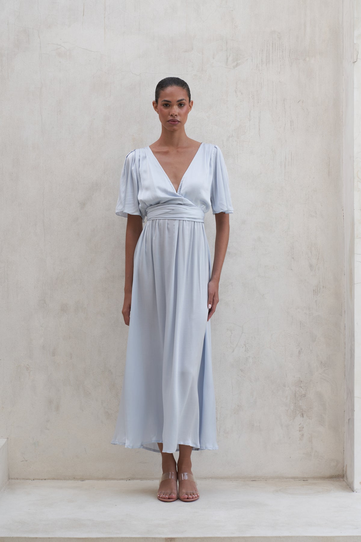 Marlowe Maxi Dress | Pearl Blue