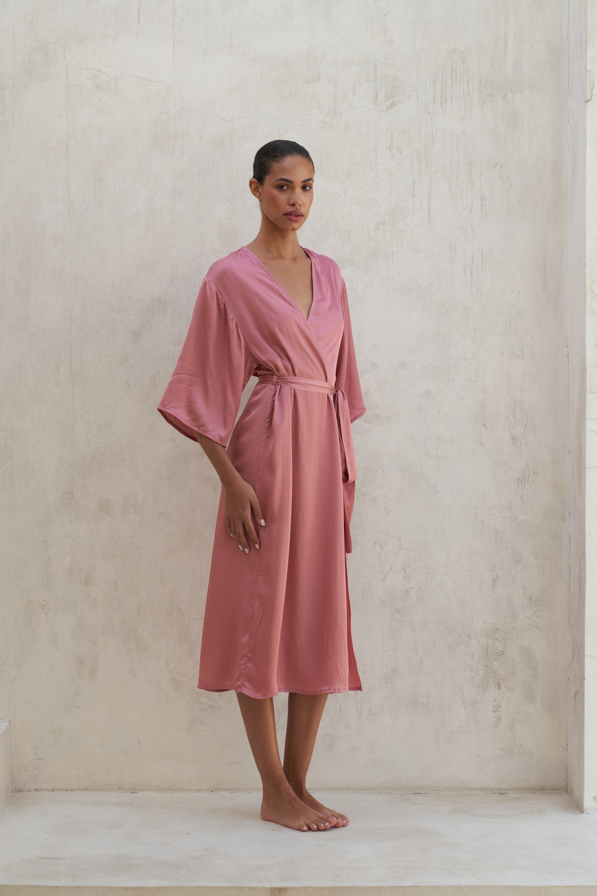 Olivia Robe | Berry Rose