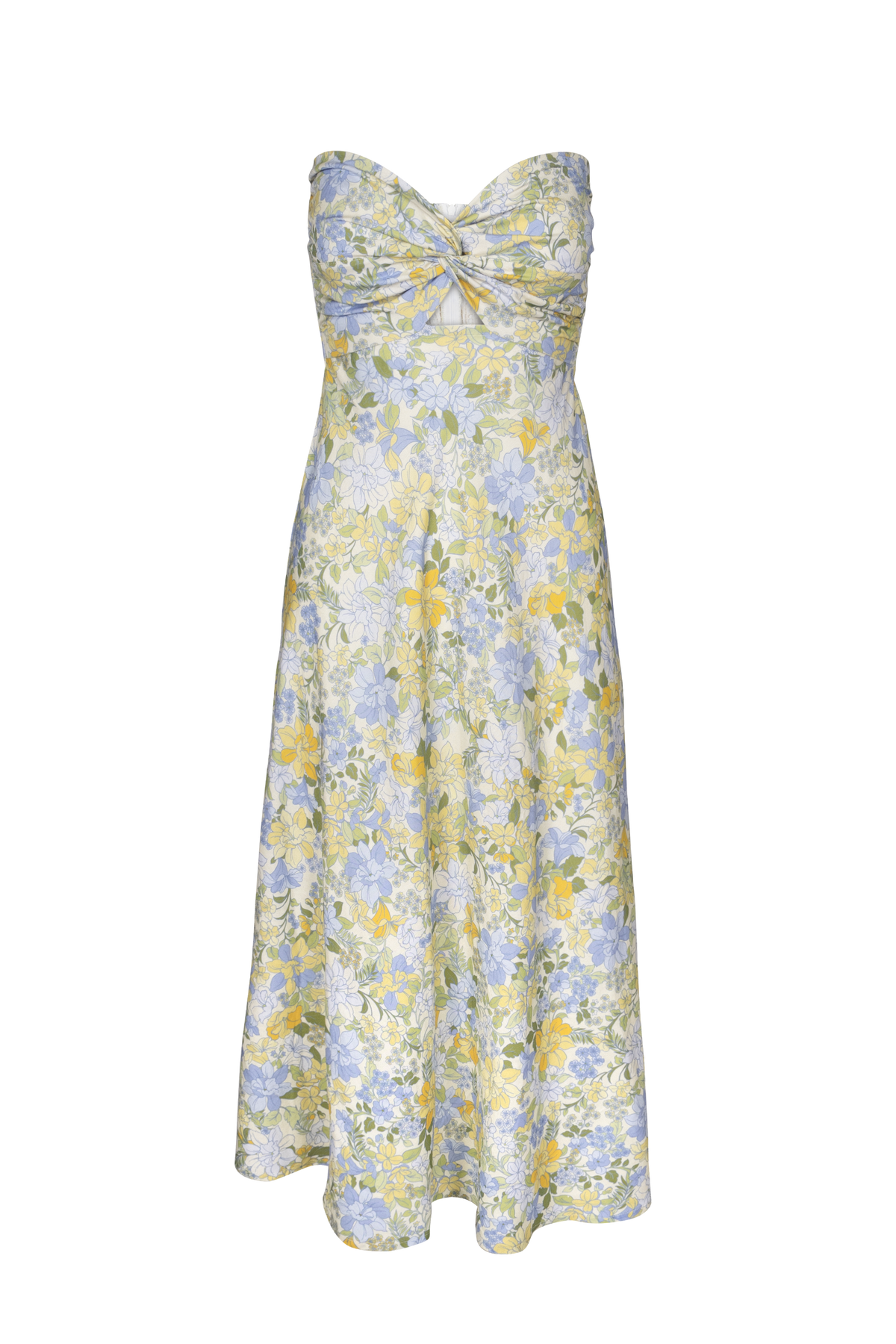 Sabine Midi Dress | Pastel Blooms