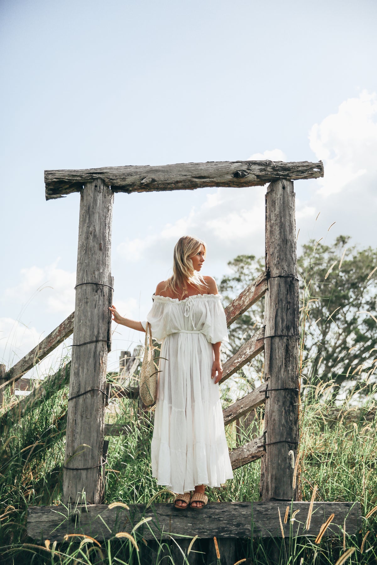 Emmaline Gown | White