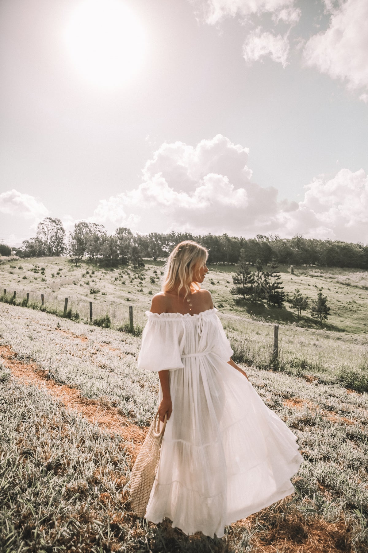 Emmaline Gown | White