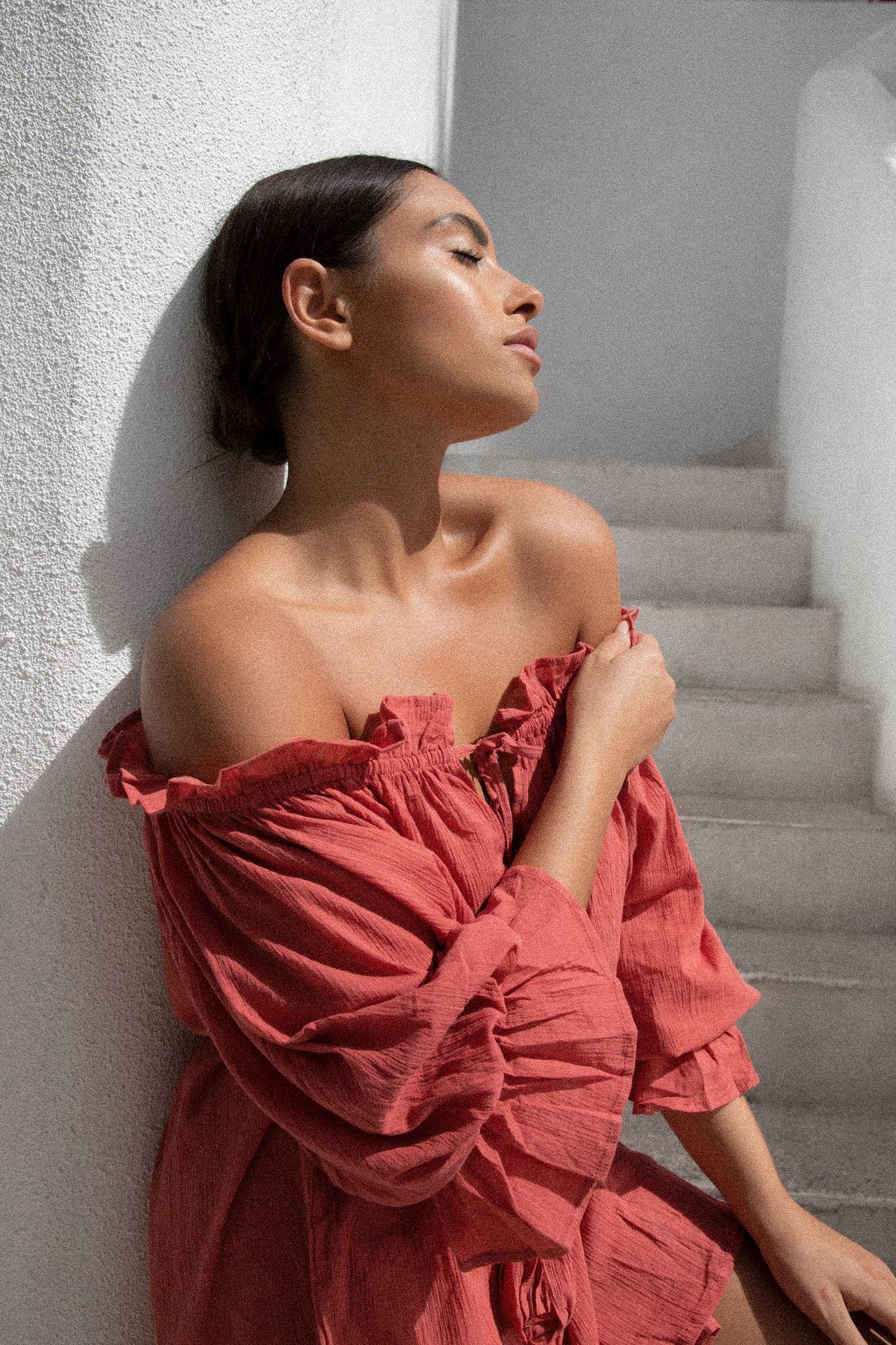 Emmaline Tunic | Deep Rose