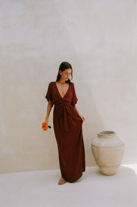 Melody Maxi Dress | Espresso