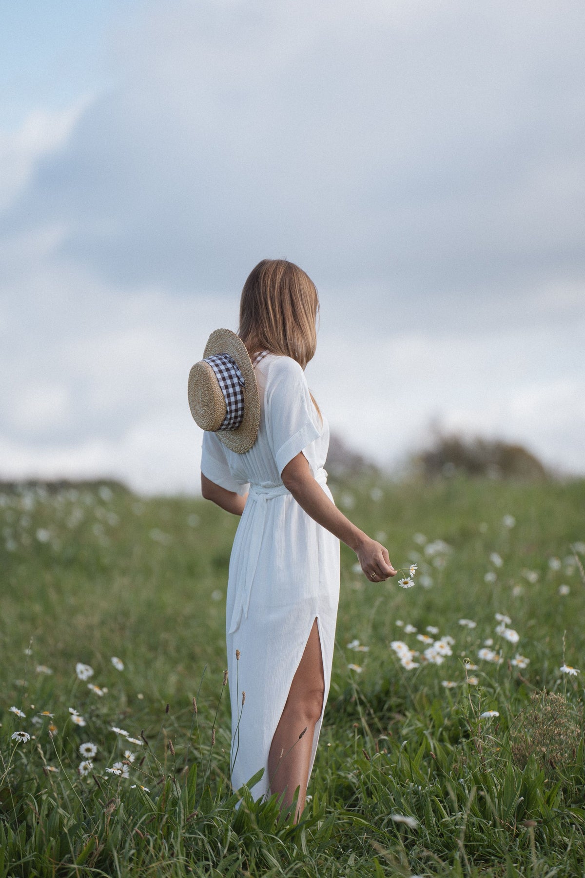 Melody Maxi Dress | White