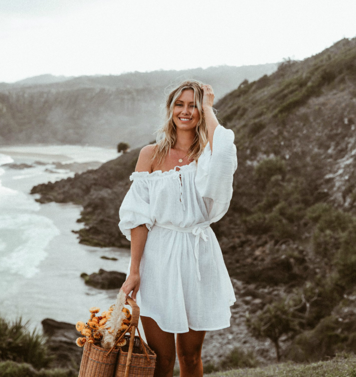 Emmaline Tunic | White