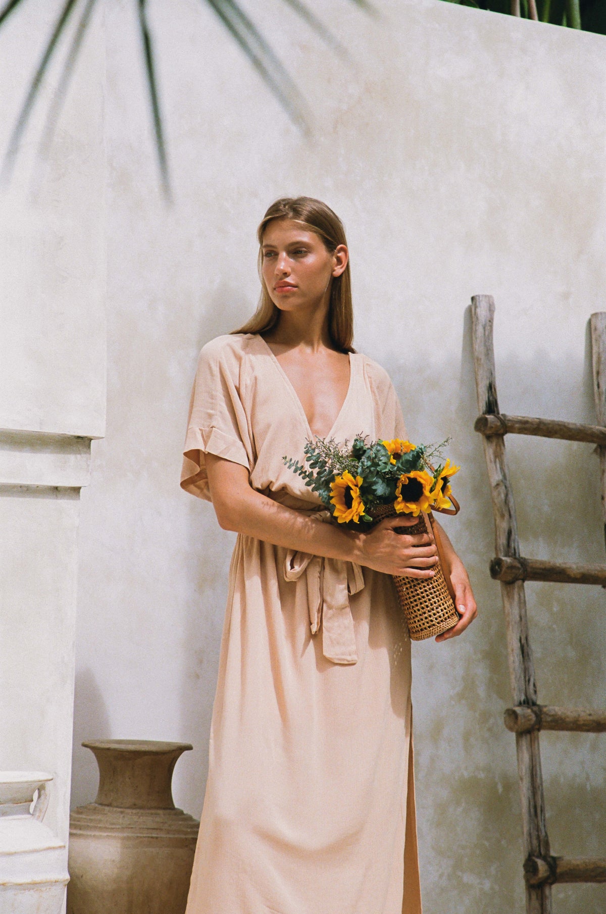 Melody Maxi Dress | Golden Wheat