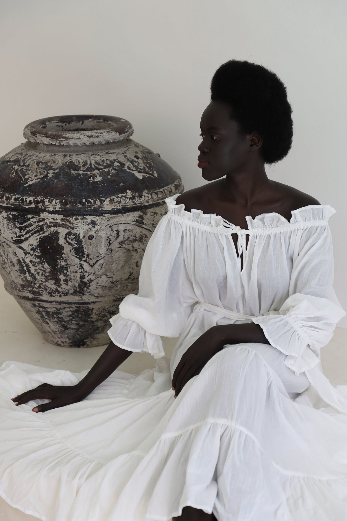 Emmaline Gown | White