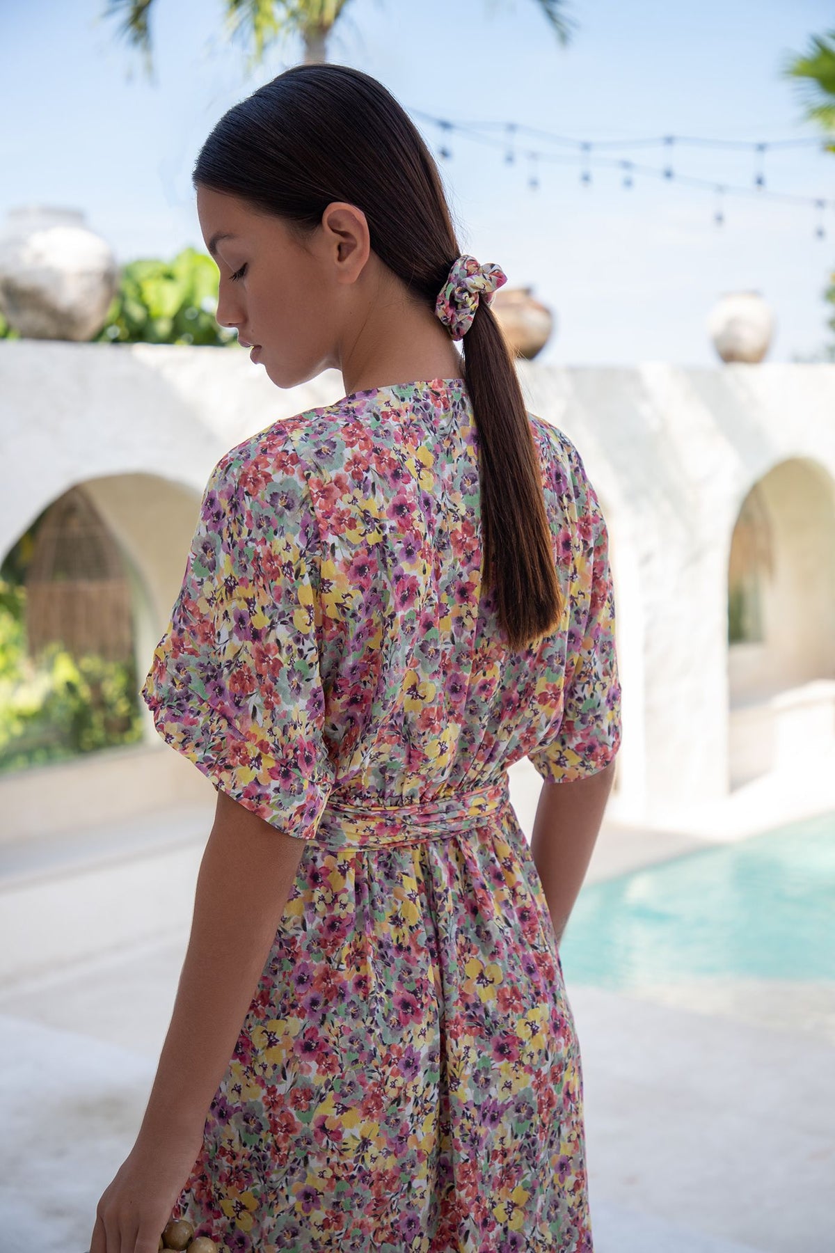 Melody Midi Dress | Floral Escape