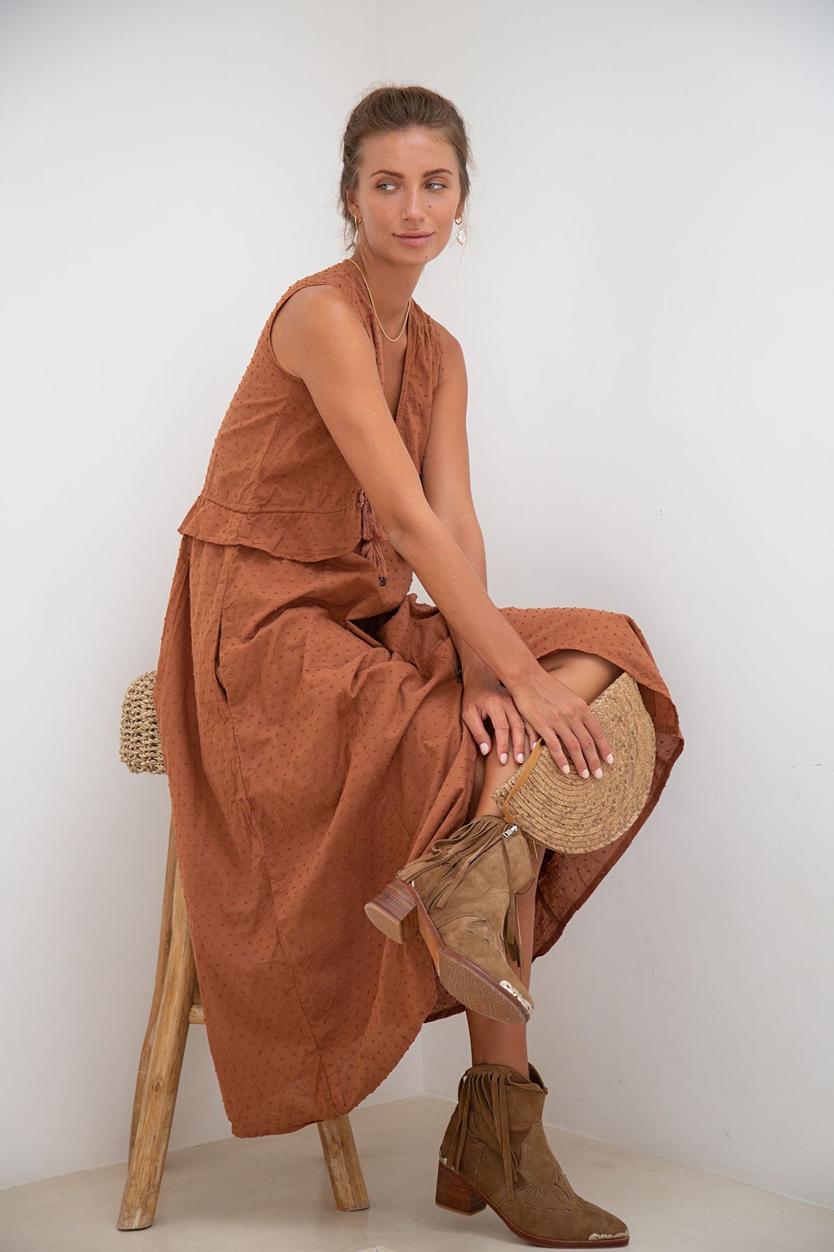 Byron Maxi Dress | Cinnamon