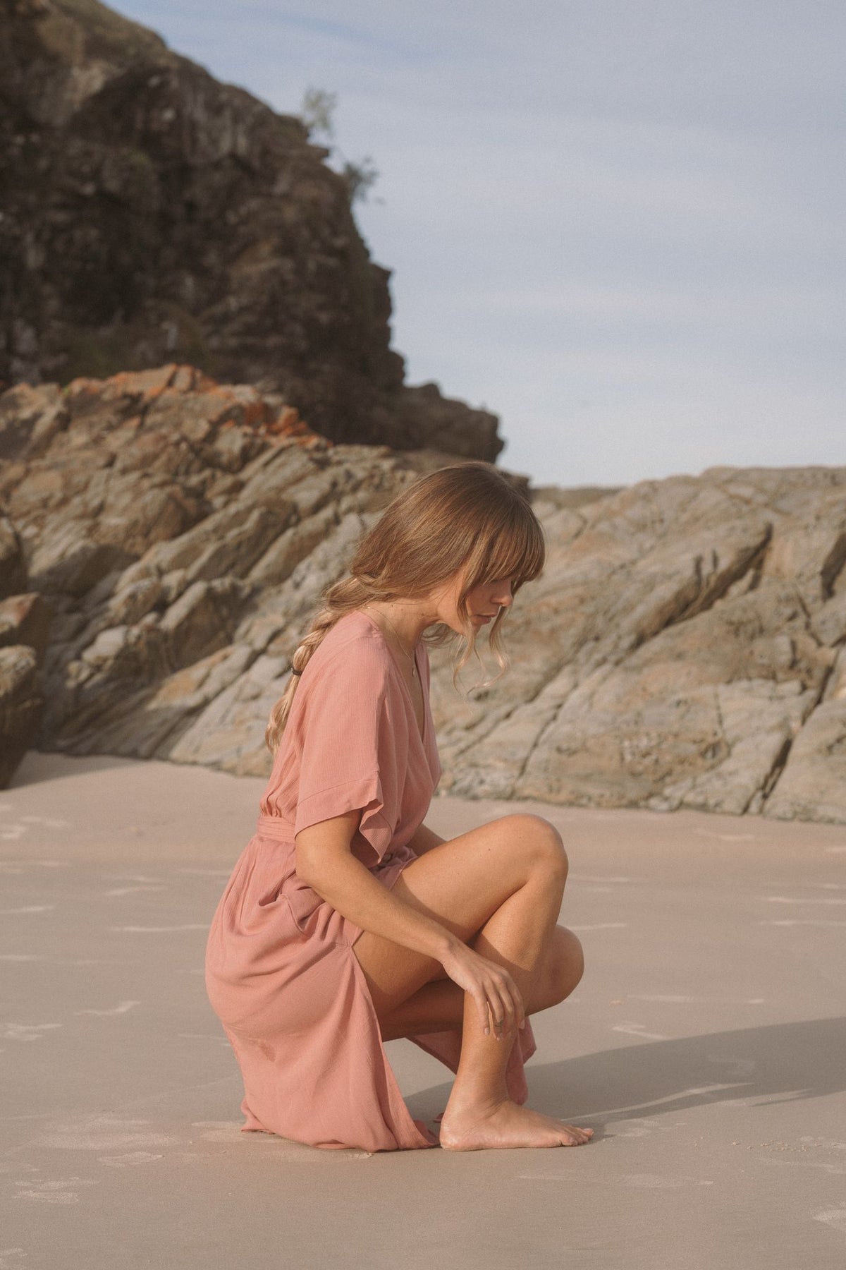 Melody Maxi Dress | Rose Gold