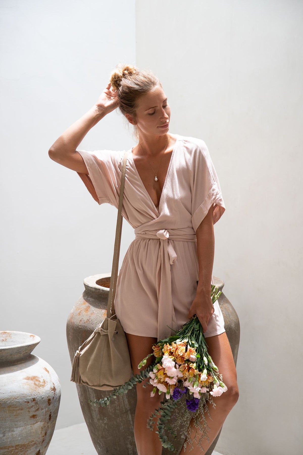 Melody Mini Dress | Blush