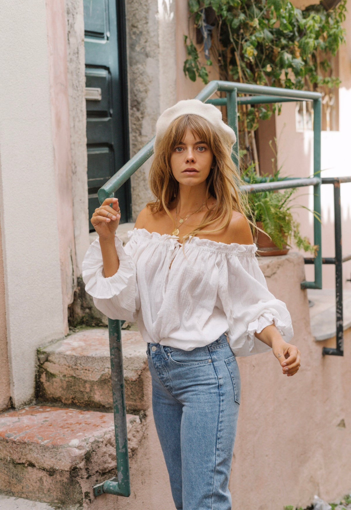 Emmaline Blouse | White