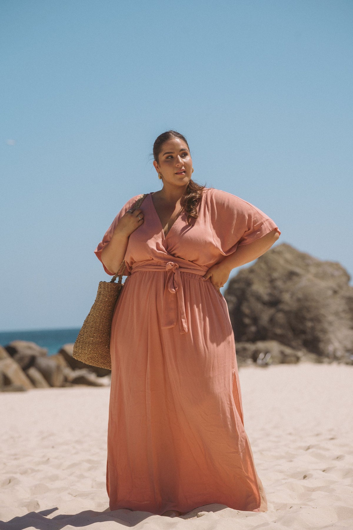 Melody Maxi Dress | Dusty Rose