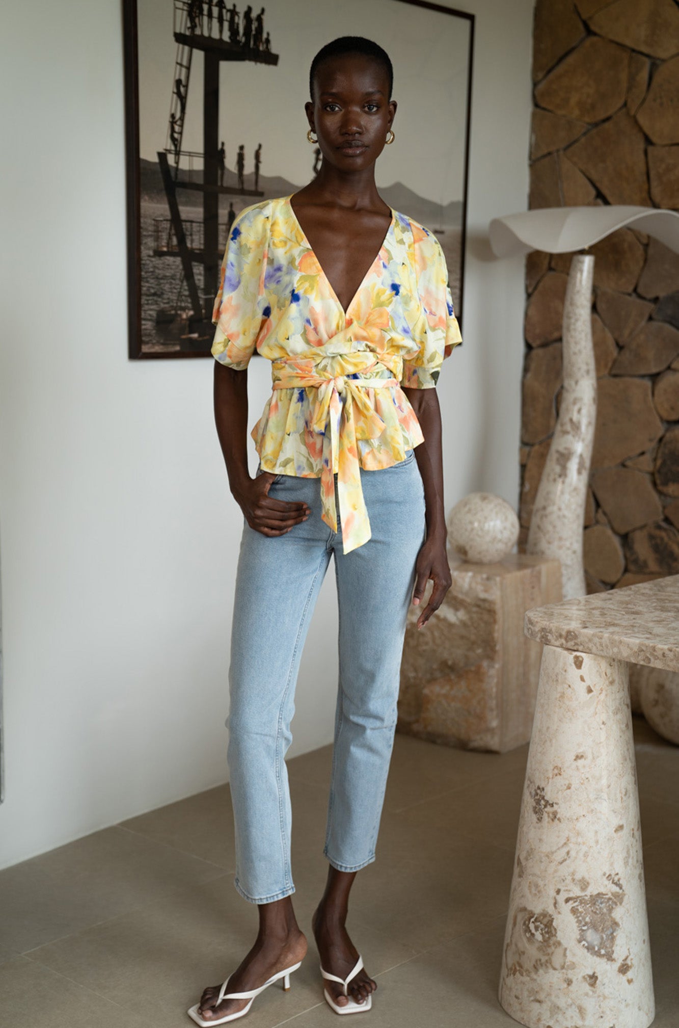 Melody Top | Midsummer Blooms