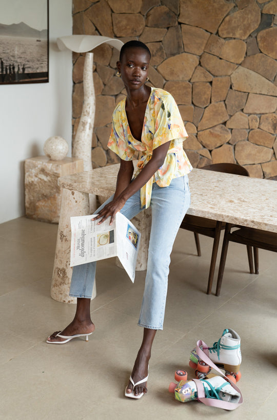 Melody Top | Midsummer Blooms