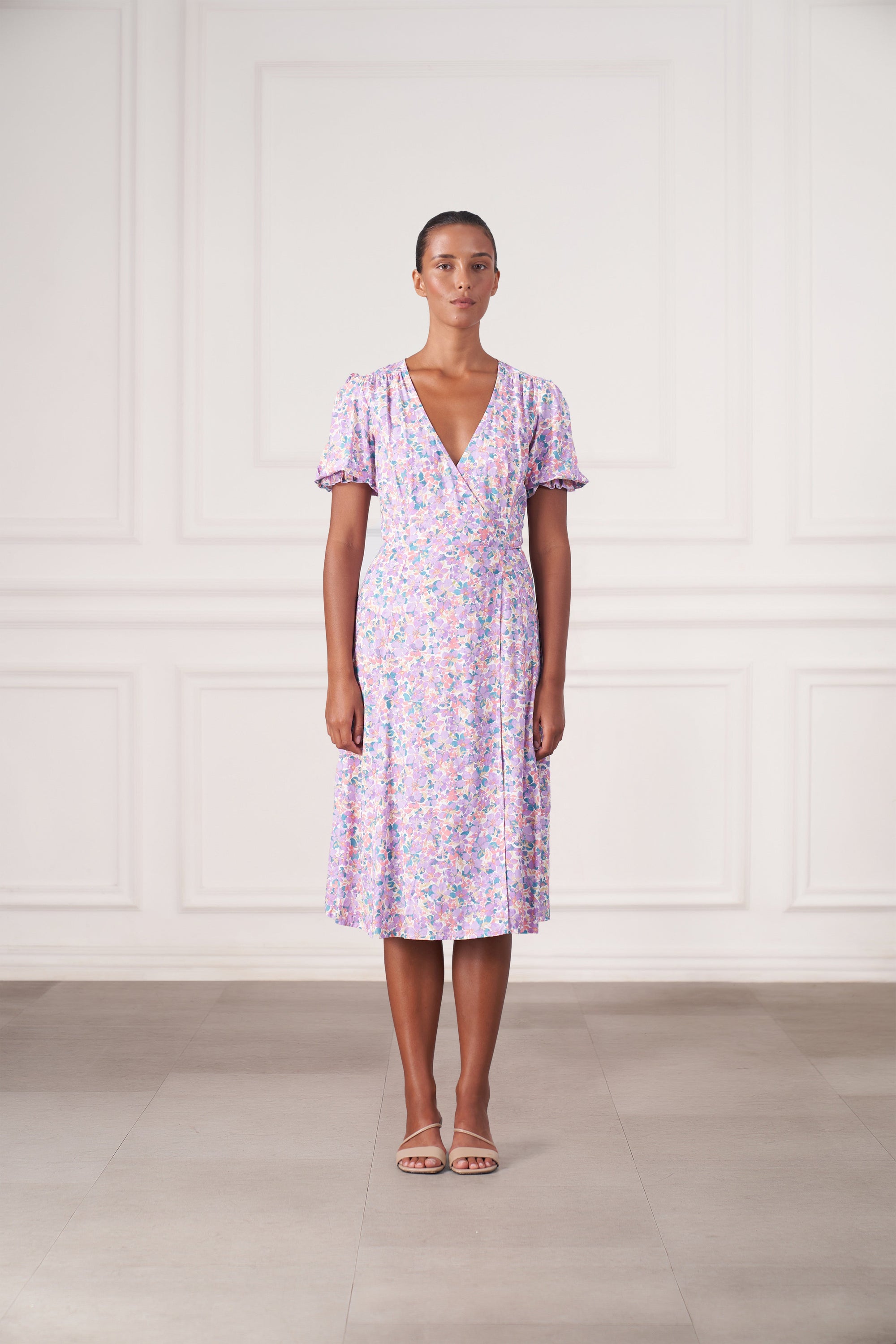 midi alice dress print Alice Brocade Midi Dress