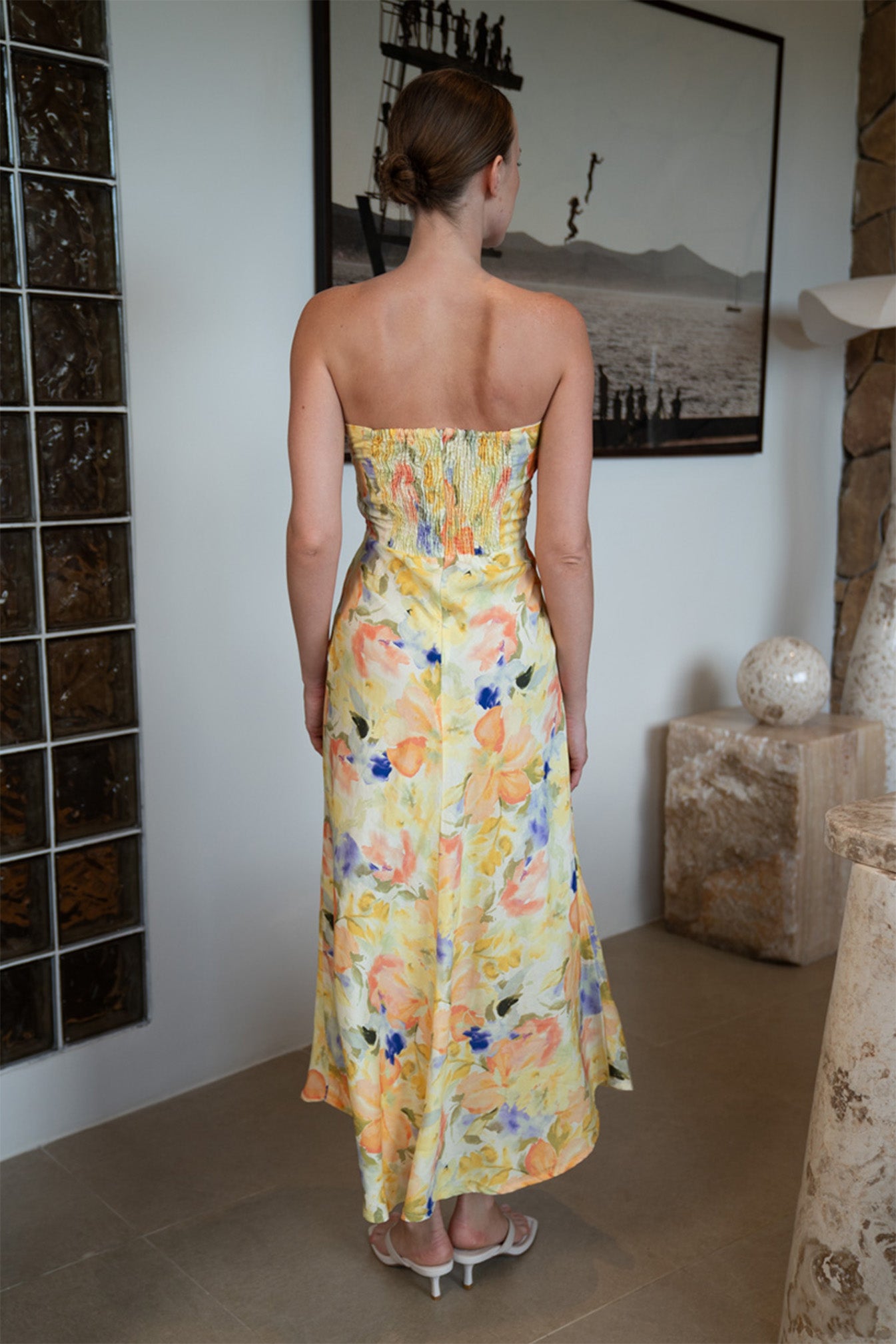 Sabine Midi Dress | Midsummer Blooms