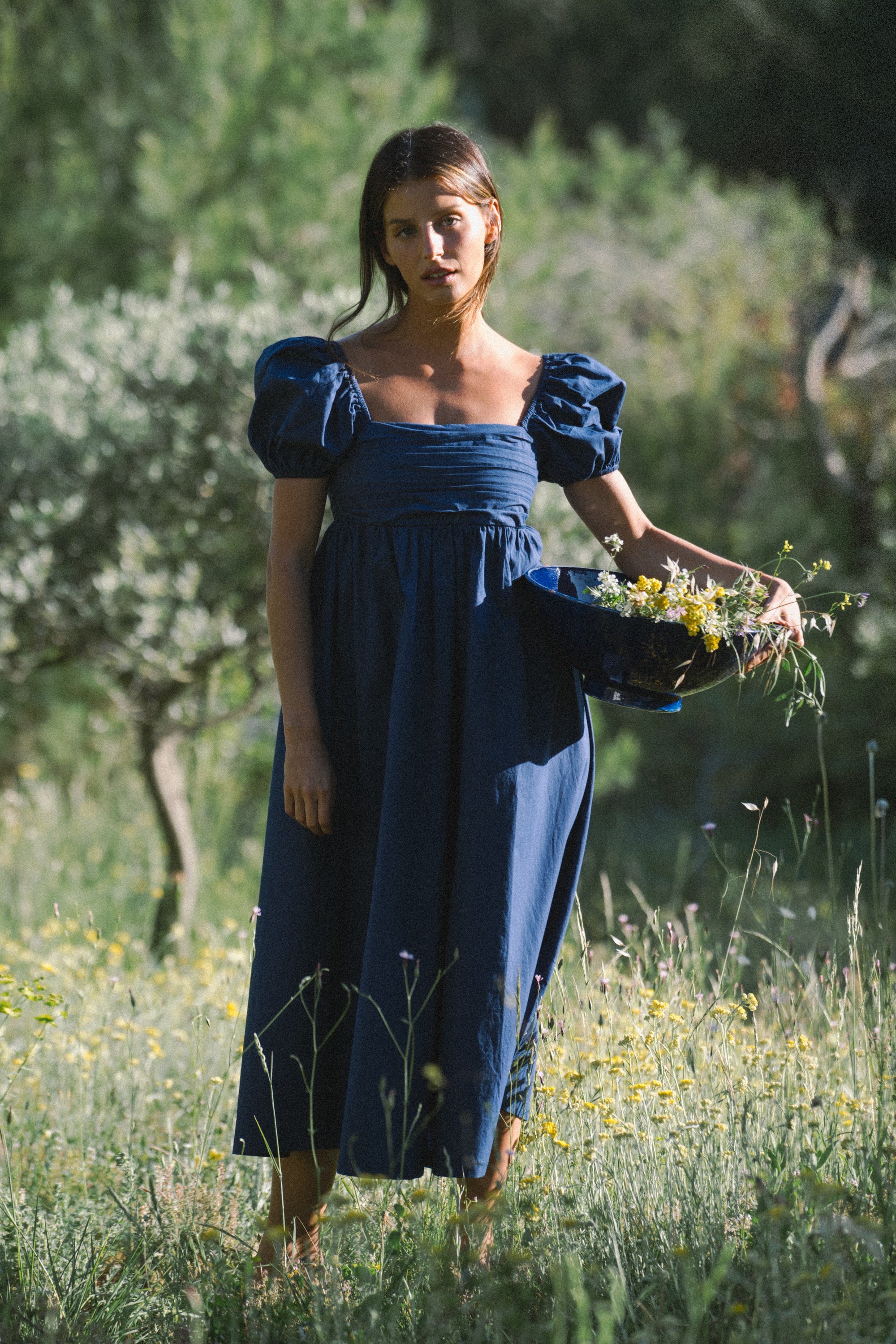 Grace Midi Dress | Navy