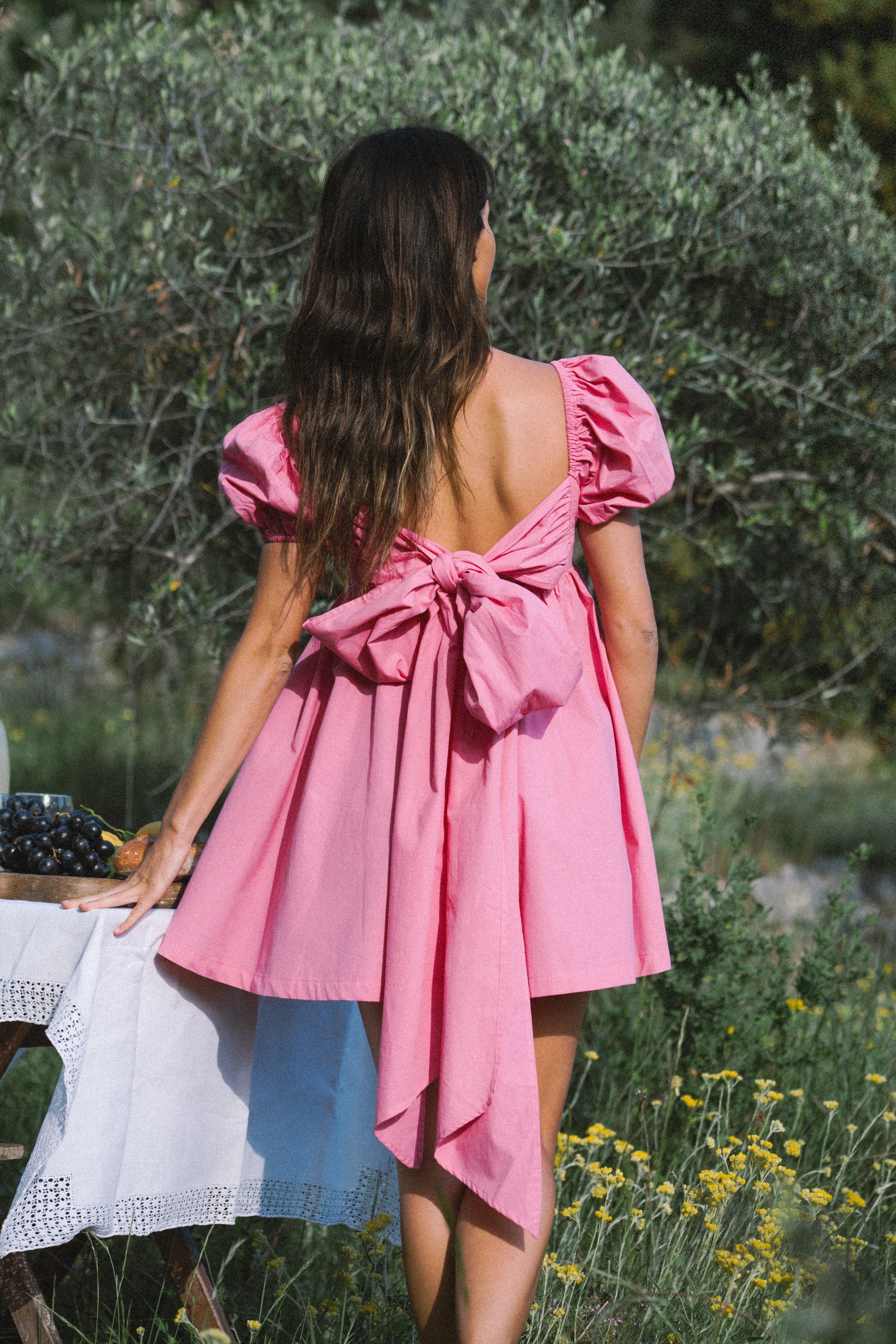 Grace Mini Dress | Azalea Pink