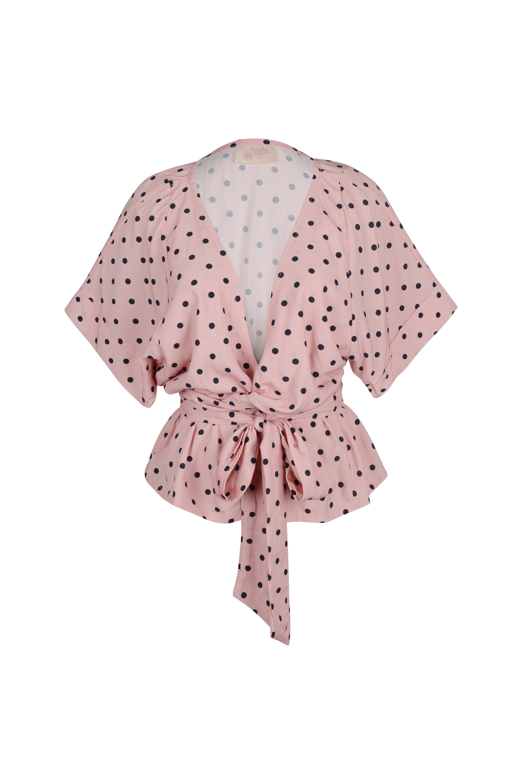 Melody Top | Pink Polka Dot