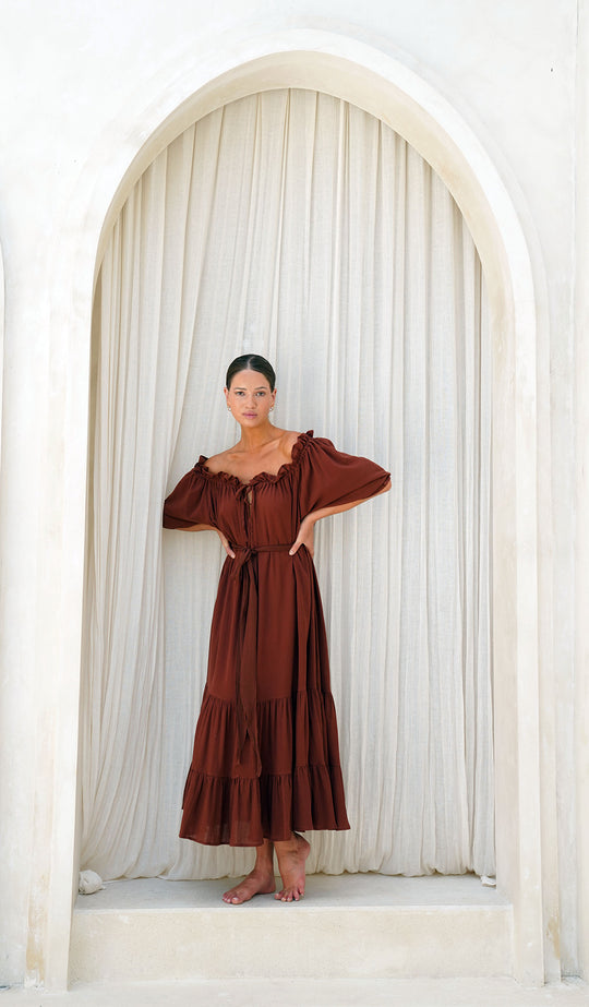 Emmaline Gown | Espresso