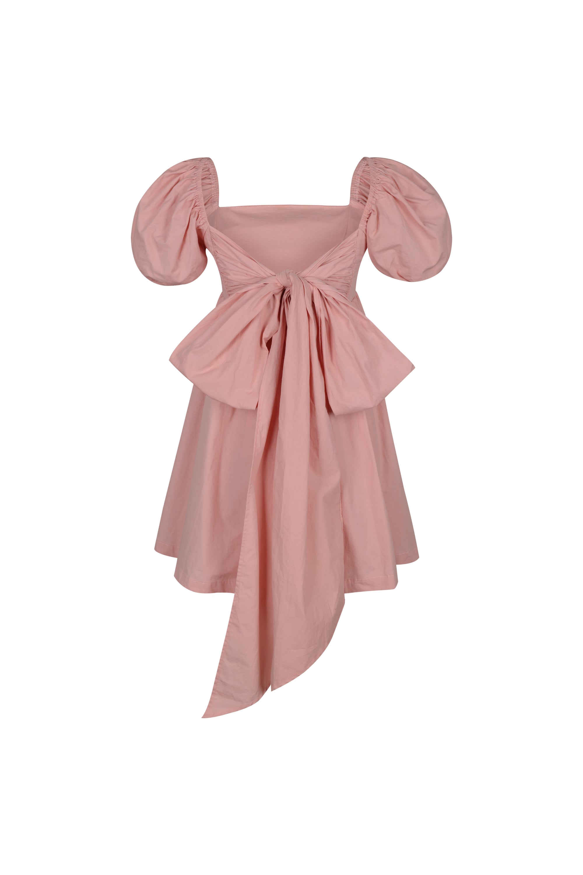 powder pink mini dress ETERNA MINI DRESS IN POWDER