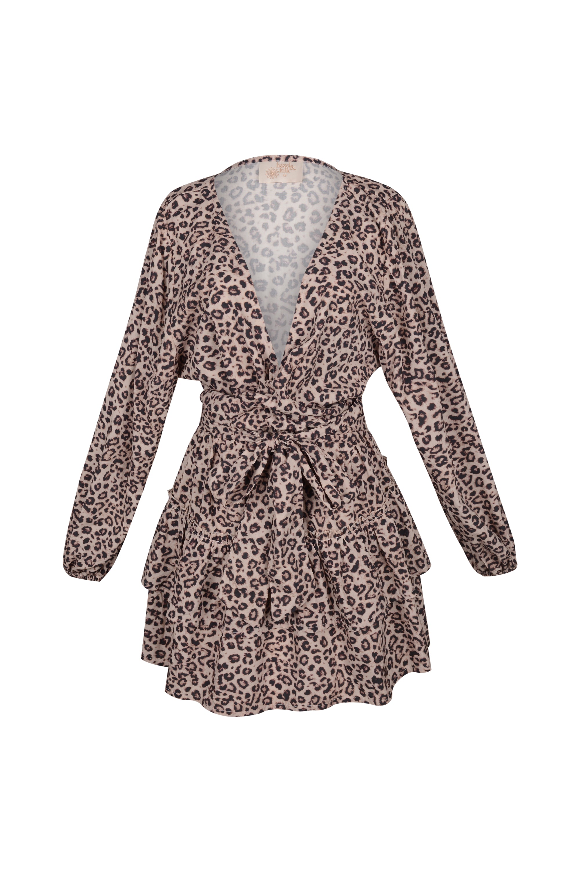 Kendall Mini Dress | Snow Leopard