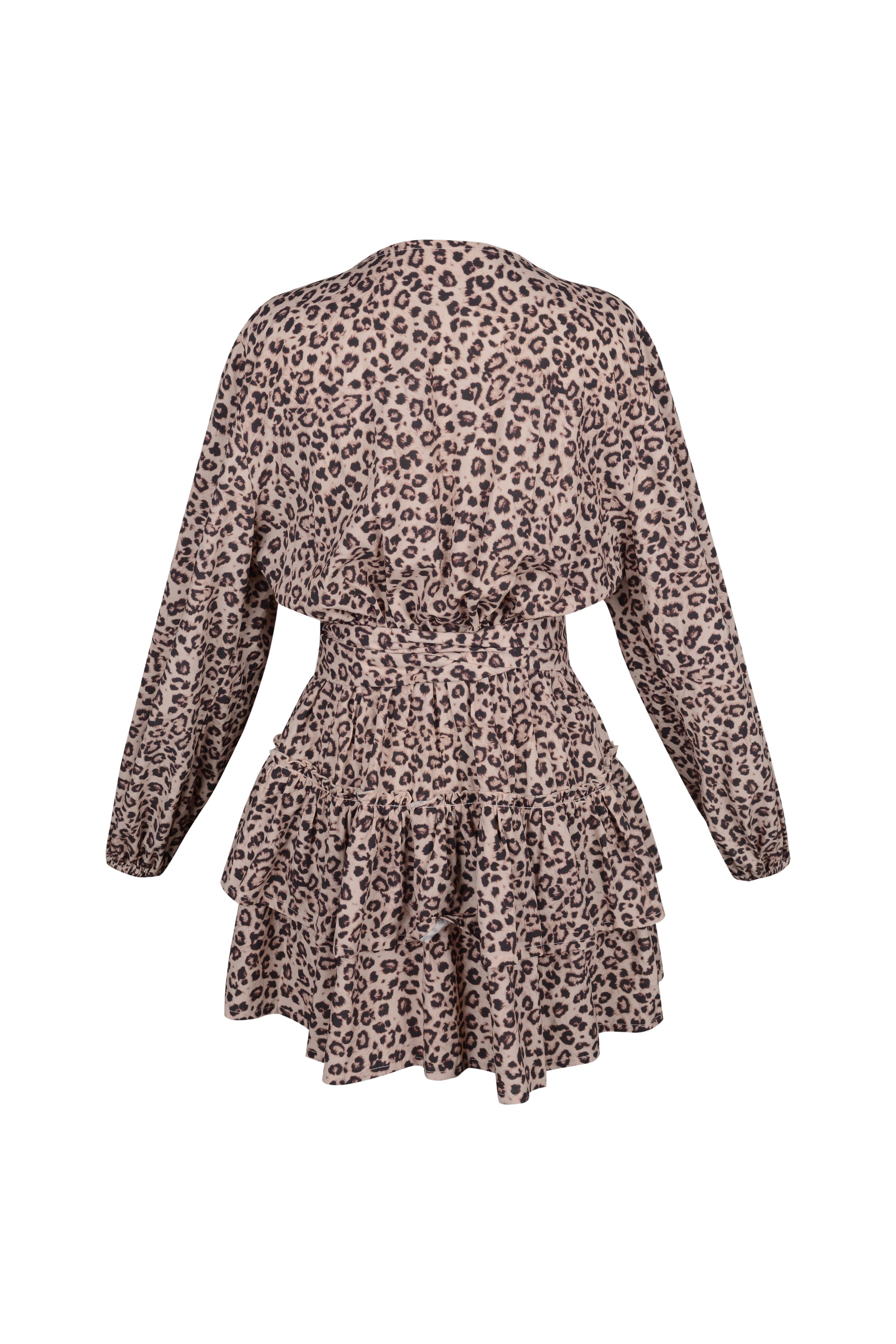 Kendall Mini Dress | Snow Leopard