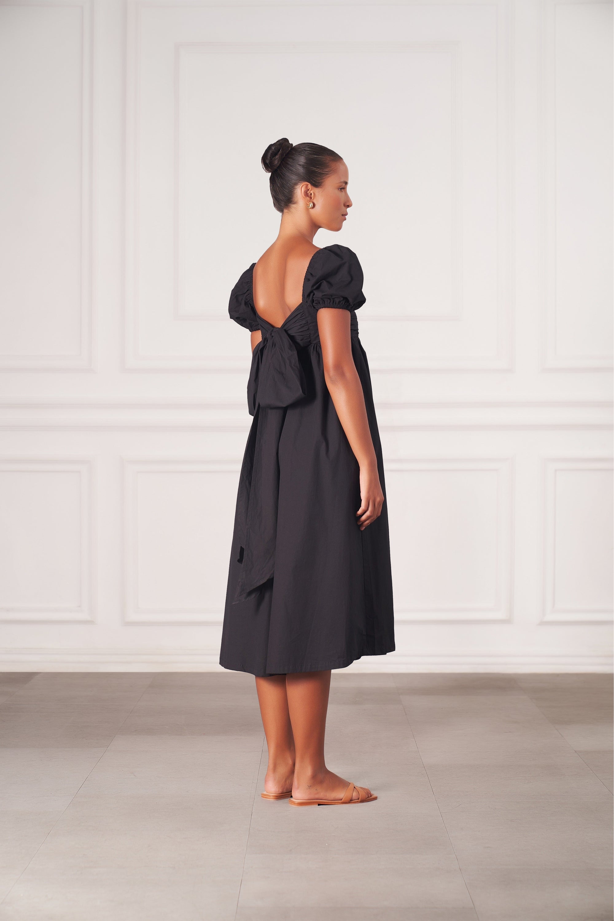 Grace Midi Dress | Black