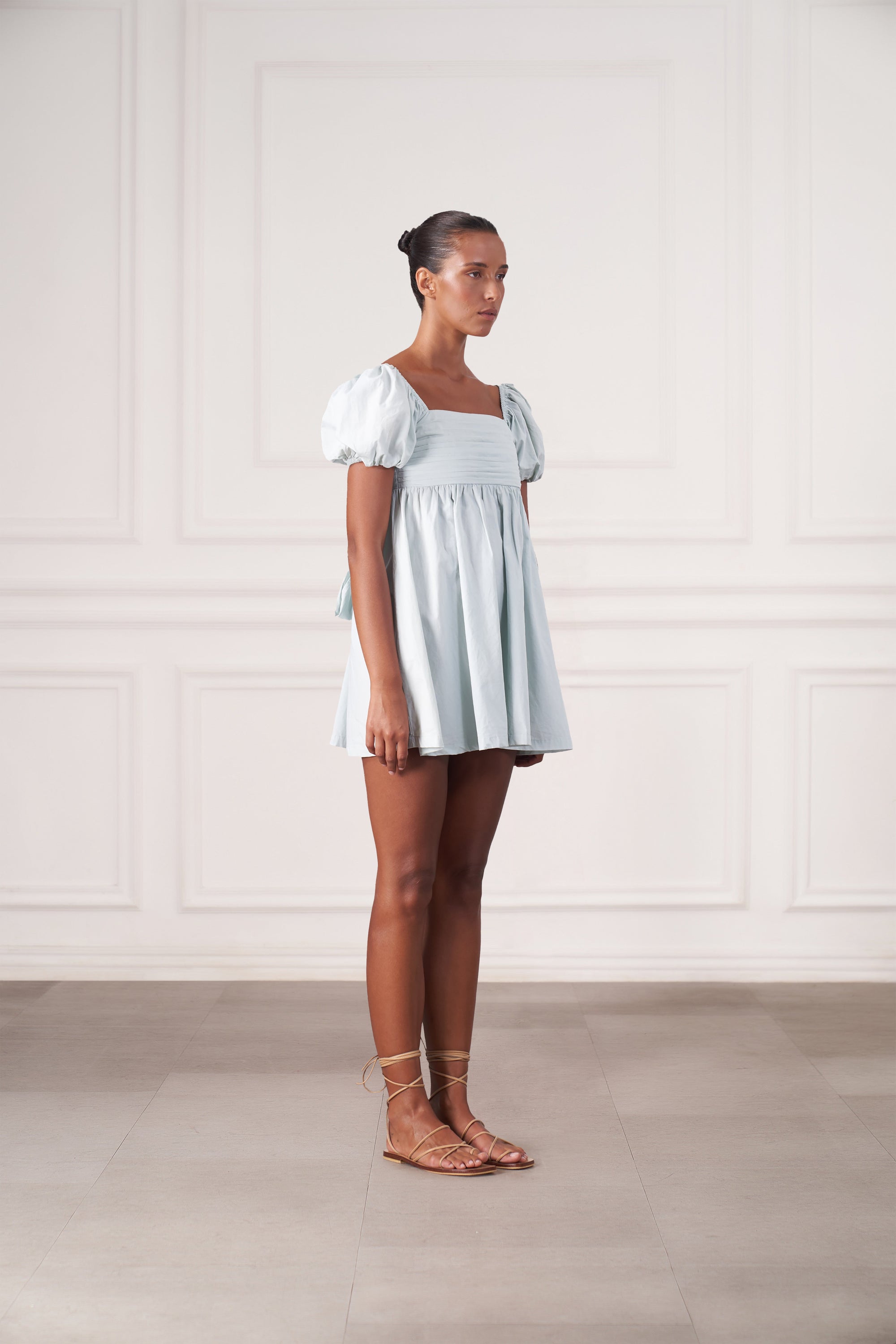 Grace Mini Dress | Baby Blue