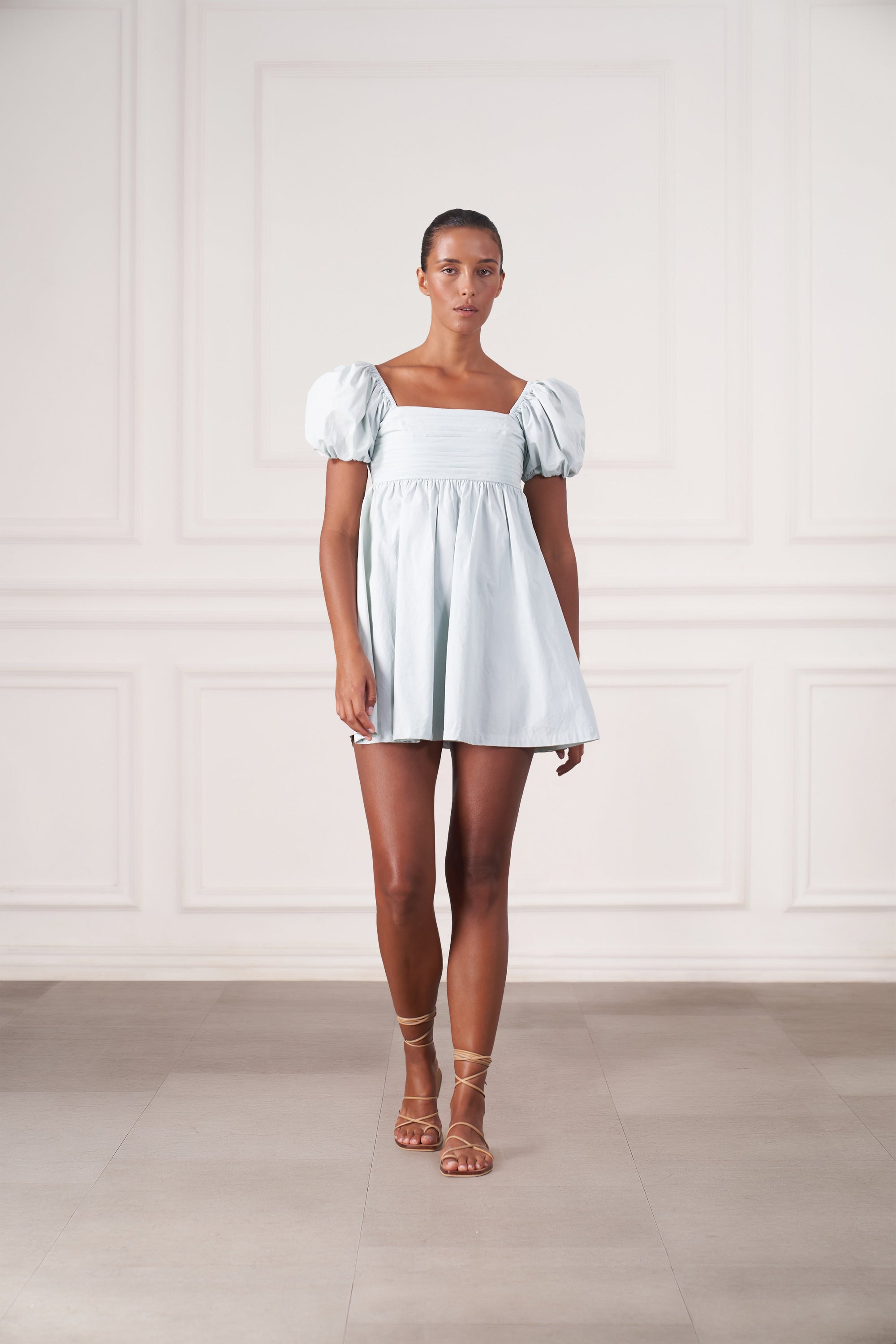 Grace Mini Dress | Baby Blue