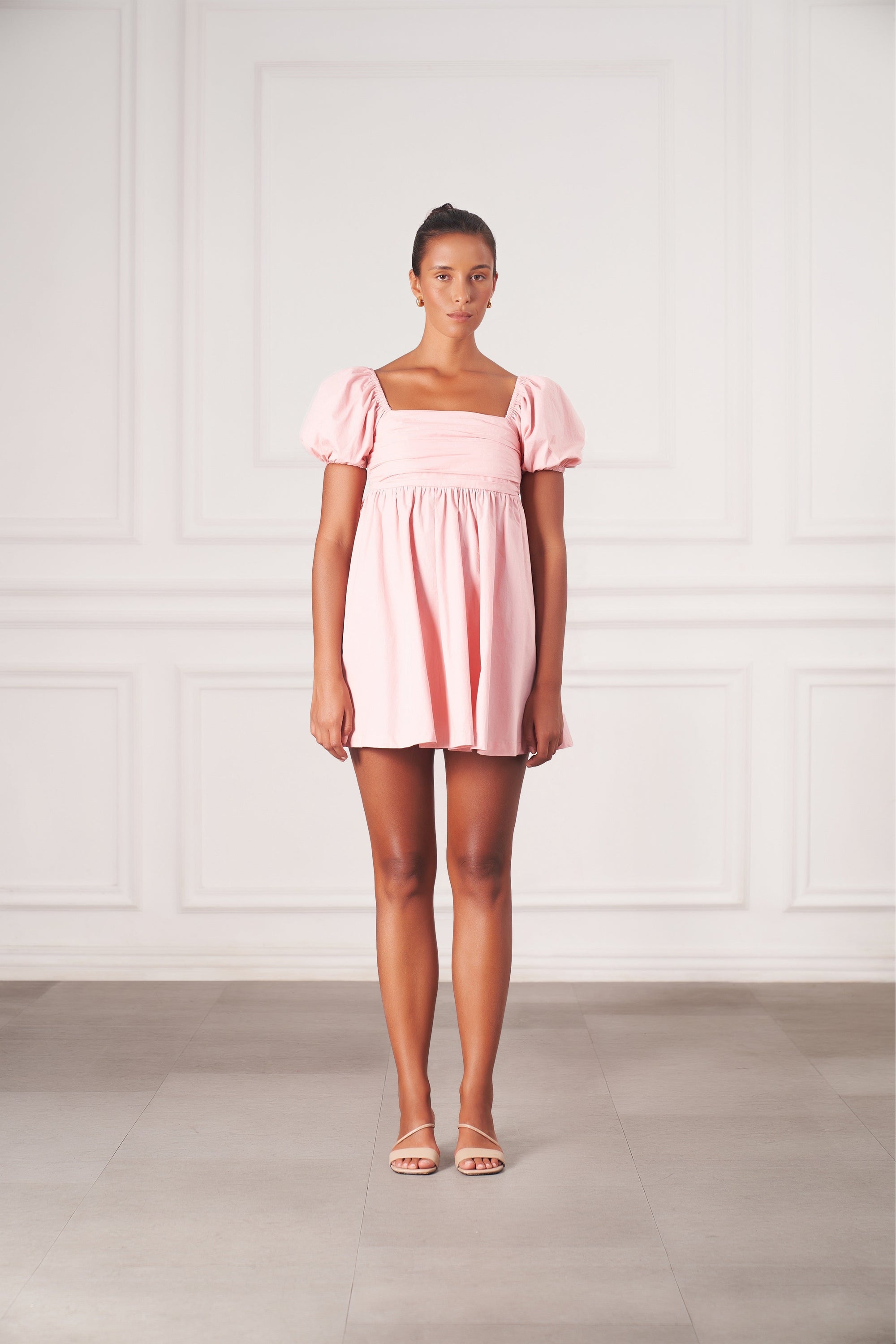 Grace Mini Dress | Powder Pink