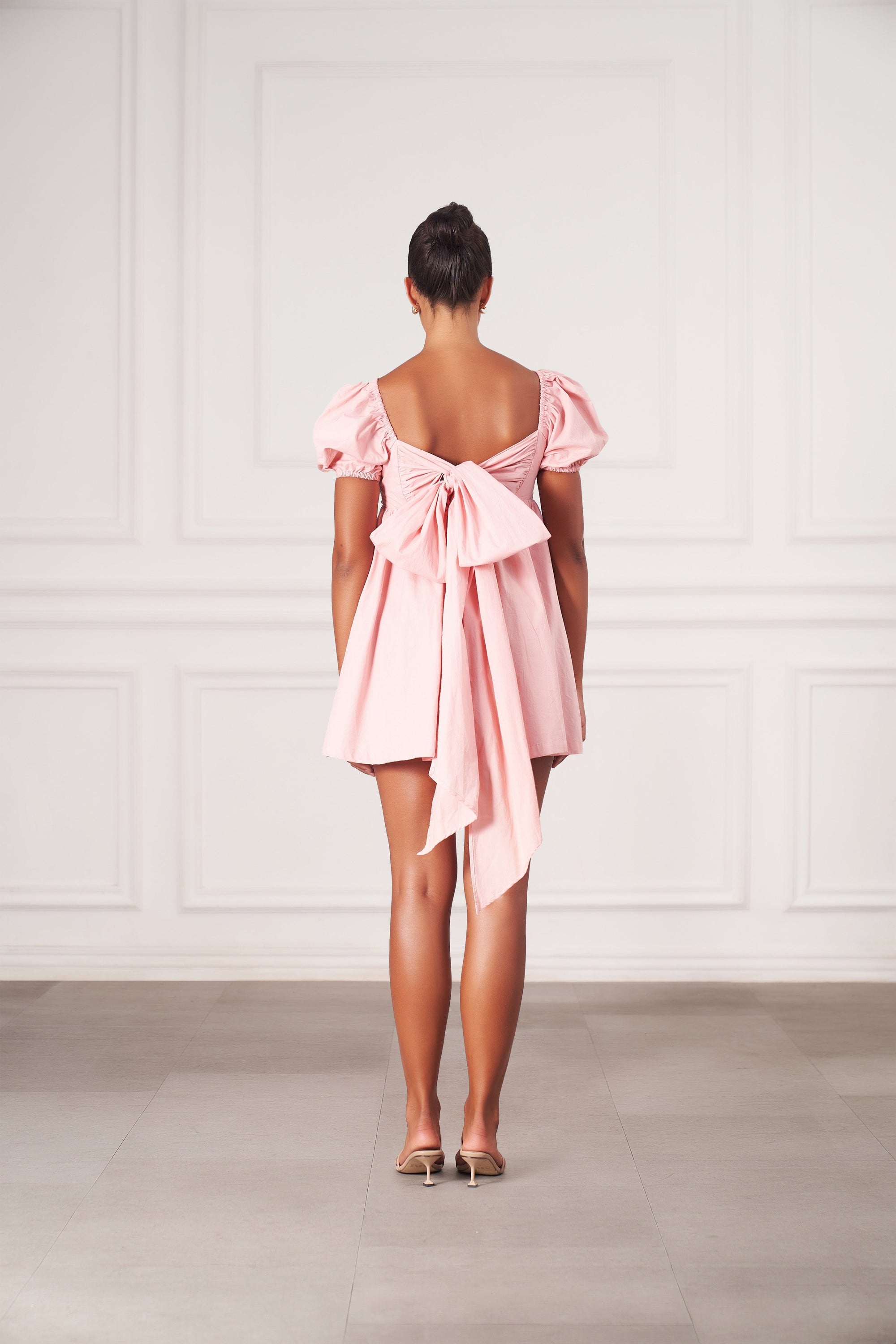 Grace Mini Dress | Powder Pink